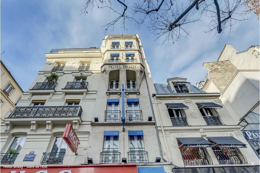 Hotel Brady - Gare De L'Est Paris Exterior foto